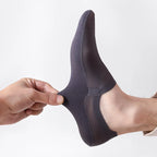 Invisible breathable anti-slip low cut socks, no-show design with cotton sole