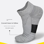 Breathable mesh cushioned sports socks 3-pack, running and hiking