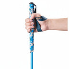 Carbon fiber hiking poles foldable 5-section ultra-light, adjustable height for all terrain