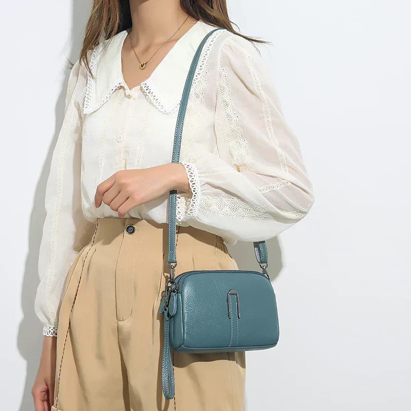 Women crossbody bag with adjustable strap in multiple colors