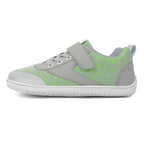 Kids barefoot sneakers with wide toe box and lightweight flexible rubber sole