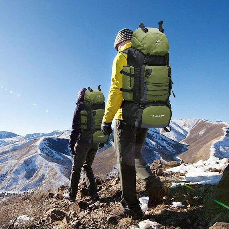 Tactical backpack 90L military camping hiking unisex large capacity outdoor pack