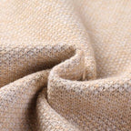 Knit full zip jacket with stand-up collar and side pockets
