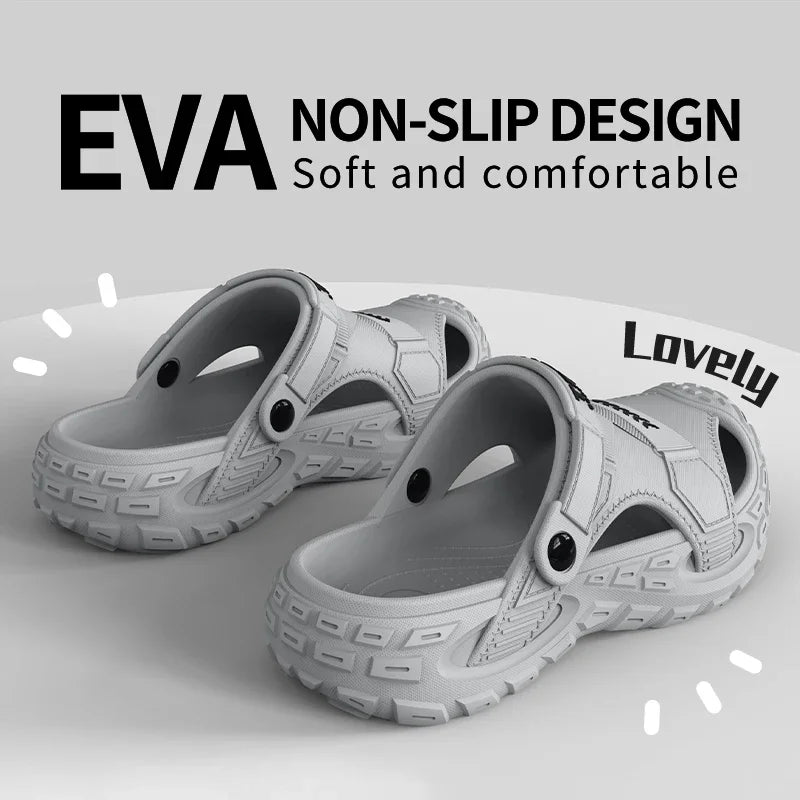 Men Orthopedic Sandals Ankle Strap Thick Soft Sole Cork Footbed