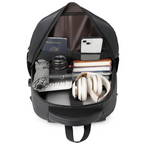Men's waterproof backpack with laptop compartment, large capacity ergonomic design