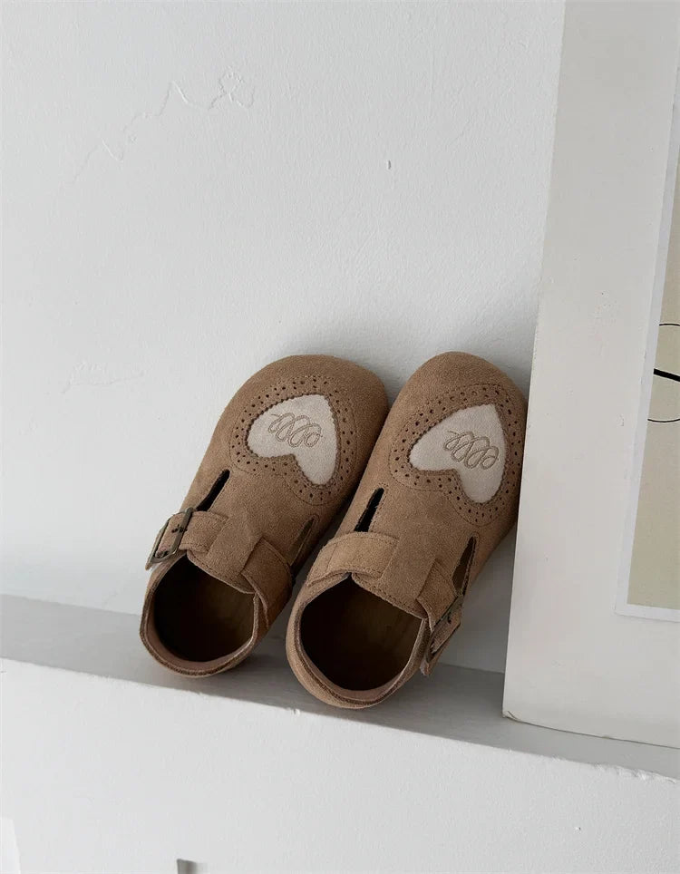 Toddler Shoes Leather Soft Sole Flexible Kids Unisex