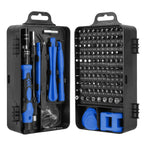115-in-1 precision screwdriver set with 98 magnetic bits and repair accessories