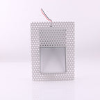 LED wall sconce nordic stair light stainless steel frameless sensor 1-light