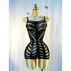 Beach Cover Up Dress Women Sexy Knitted Fishnet Hollow Out