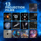 Galaxy projector night light 13-in-1 star projector USB multicolor