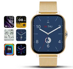 Women's smartwatch with heart rate and sleep tracking, slim touch screen, IP67 water resistant