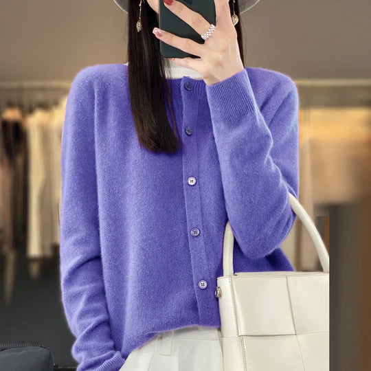 Cardigan | Women's Button Front, Soft Fabric | Flattering Fit, Elegant Style