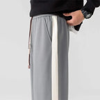 Lounge sweatpants relaxed fit with drawstring waist and deep side pockets