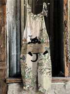 Women's sleeveless jumpsuit elegant formal style, multiple styles available