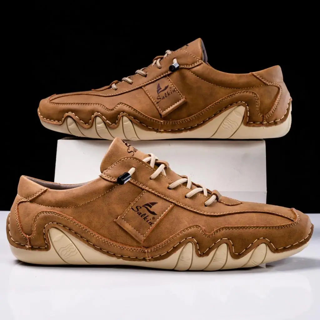 Orthopedic Shoes Men | Leather Arch Support Comfortable