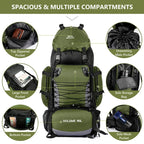 Tactical backpack 90L military camping hiking unisex large capacity outdoor pack