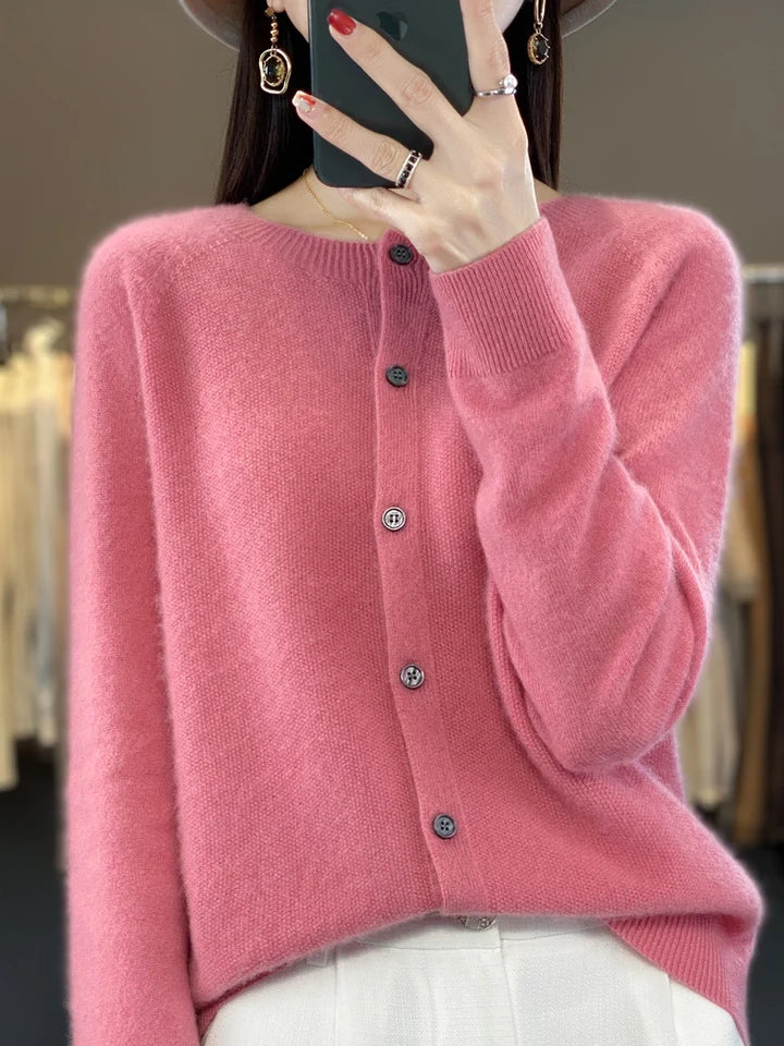 Cardigan | Women's Button Front, Soft Fabric | Flattering Fit, Elegant Style