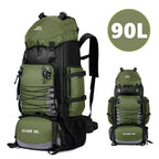Tactical backpack 90L military camping hiking unisex large capacity outdoor pack