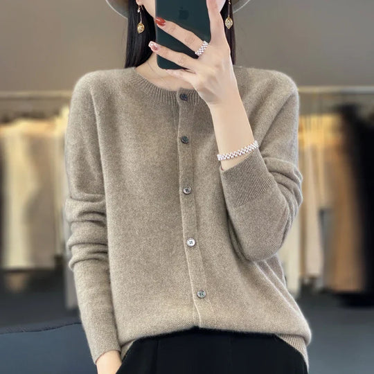 Cardigan | Women's Button Front, Soft Fabric | Flattering Fit, Elegant Style