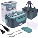 Electric lunch box 1.5L portable 60W food warmer with leak-proof lid