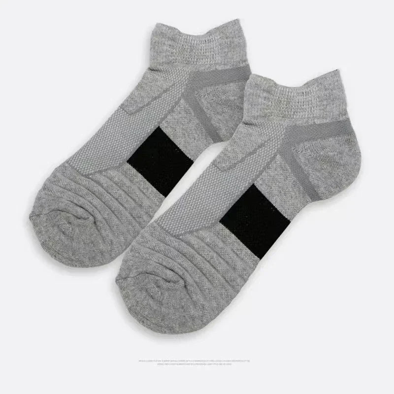 Breathable mesh cushioned sports socks 3-pack, running and hiking