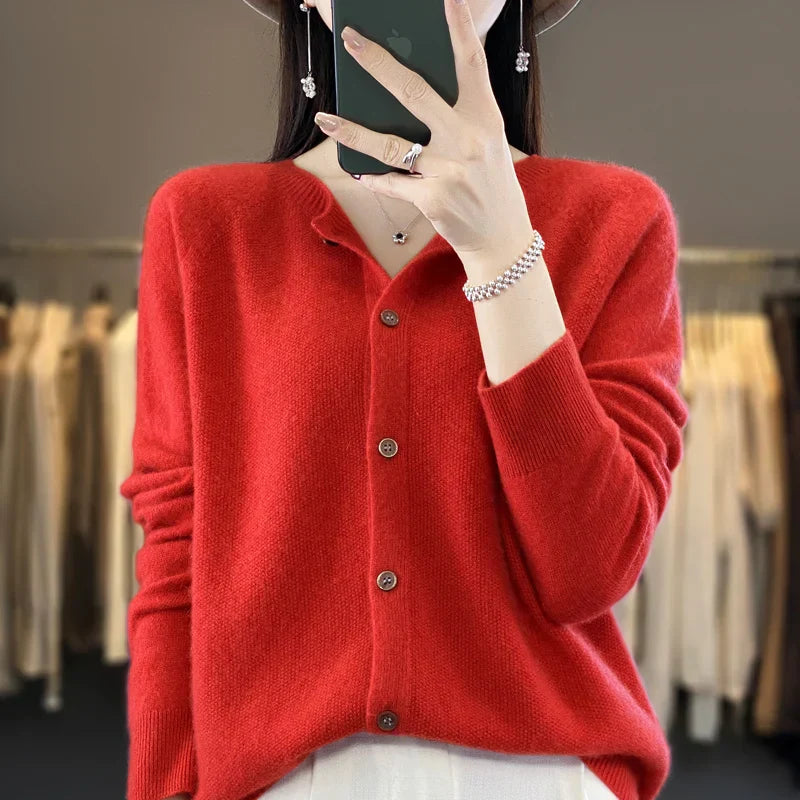 Cardigan | Women's Button Front, Soft Fabric | Flattering Fit, Elegant Style