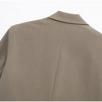 Oversized Blazer Women Structured Classic Lapels | Bexcellent