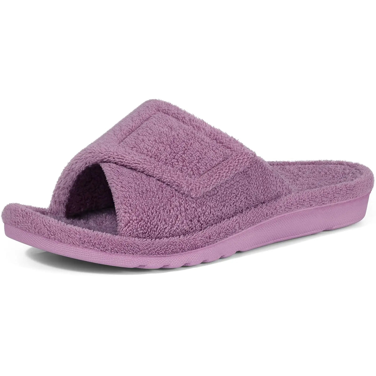 Orthopedic Slippers Women Terry Lined Lightweight Breathable Soft Sole