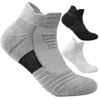 Breathable mesh cushioned sports socks 3-pack, running and hiking