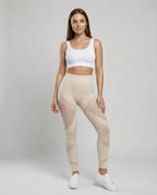 Women's compression leggings anti-cellulite smoothing design, all-day comfort activewear
