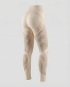 Women's compression leggings anti-cellulite smoothing design, all-day comfort activewear