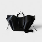 Women vintage tote bag large size in brown black and taupe