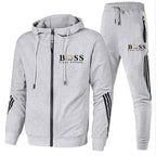 Men's Velvet Tracksuit Set | Hoodie & Joggers | Breathable