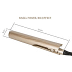 2-in-1 Hair Styler straightener and curling iron with ionic plates, 80–210°C