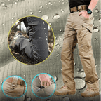 Men's tactical cargo pants waterproof straight leg, hiking trekking outdoor