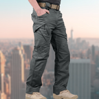 Men's tactical cargo pants waterproof straight leg, hiking trekking outdoor