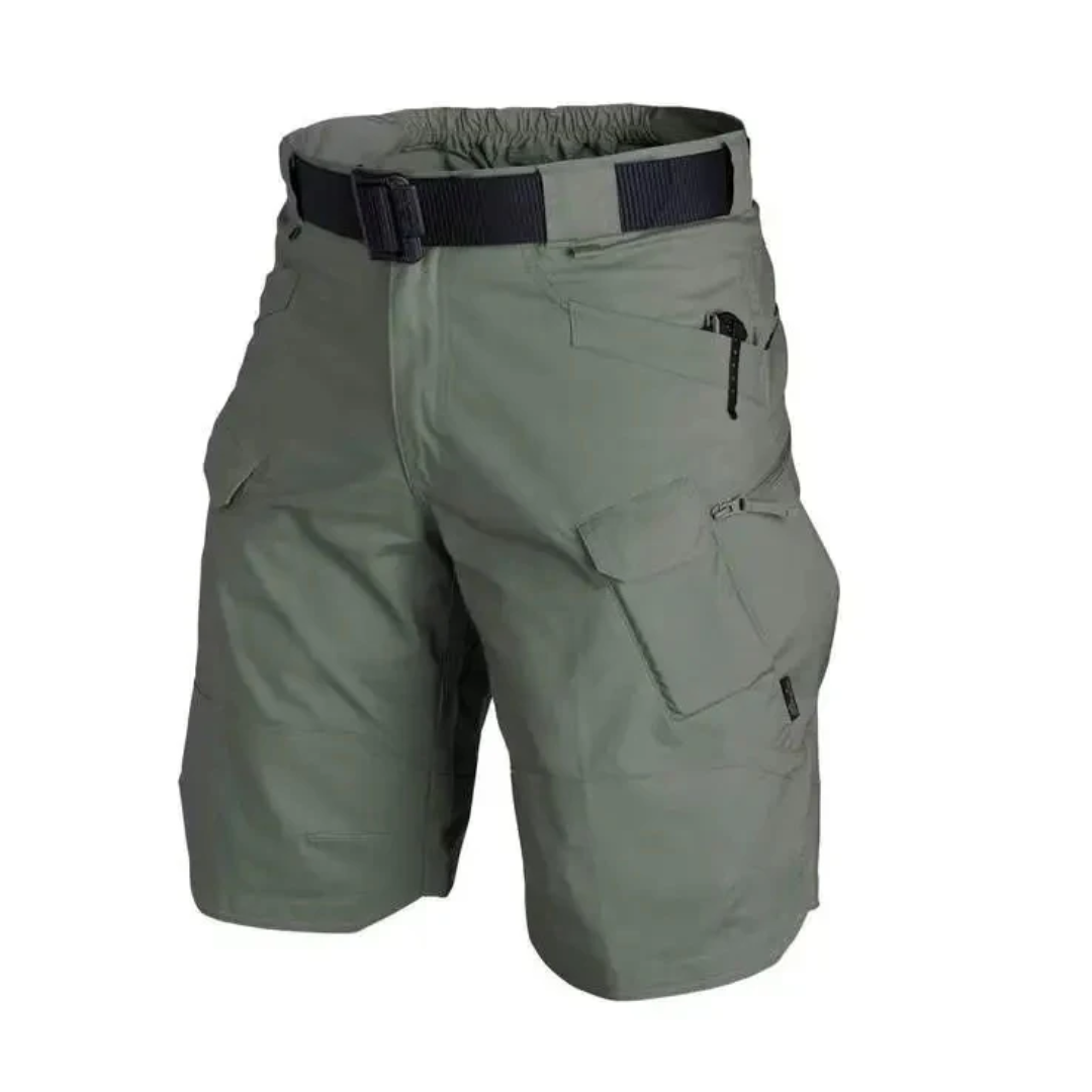Men's Stretch Cargo Shorts | Quick Dry Multi Pocket Zipper Pockets