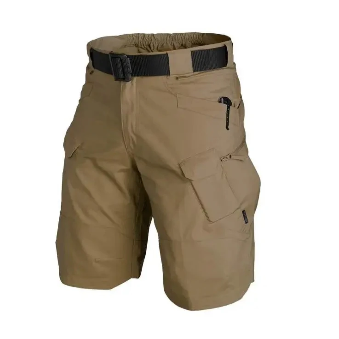 Men's Stretch Cargo Shorts | Quick Dry Multi Pocket Zipper Pockets