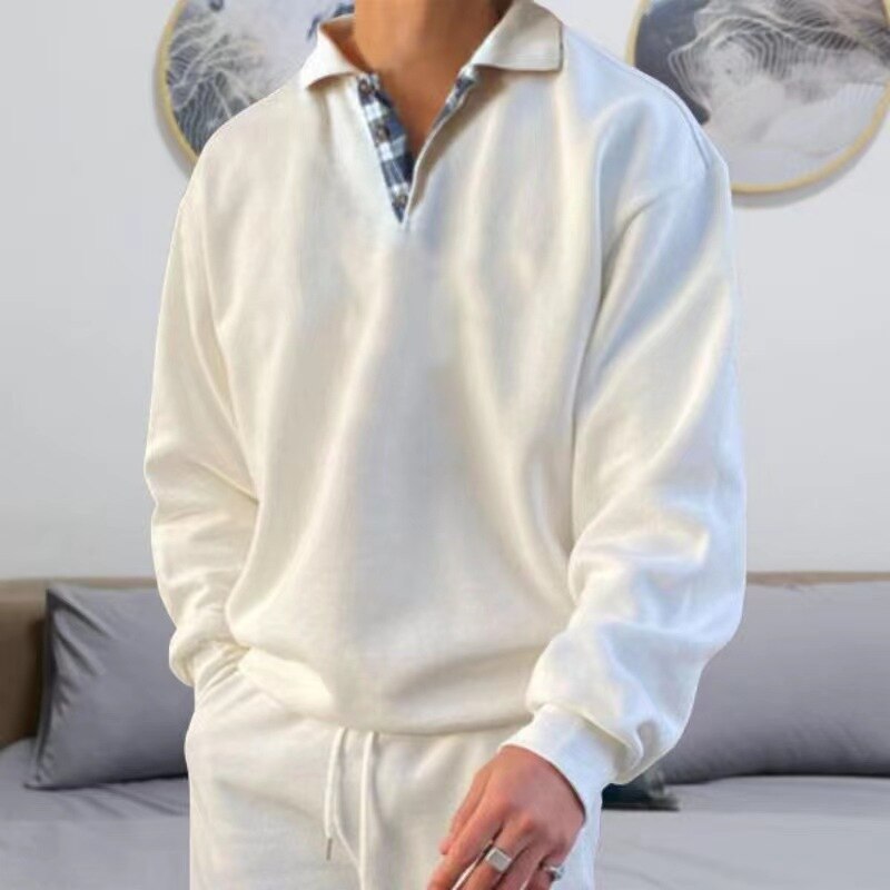 Men classic crewneck sweater available in multiple colors and sizes M to 5XL