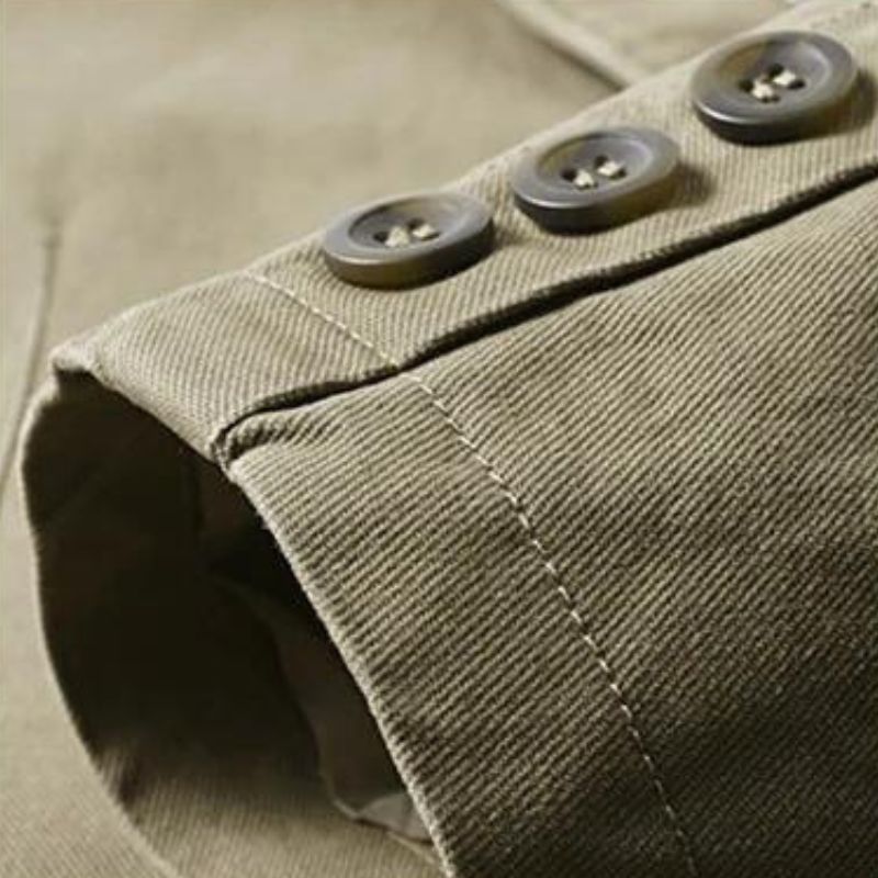 Men's casual lightweight blazer in tailored fit, available in Khaki, Black and Army Green