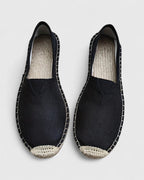 Women orthopedic espadrilles slip on with woven sole