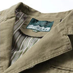 Men's casual lightweight blazer in tailored fit, available in Khaki, Black and Army Green