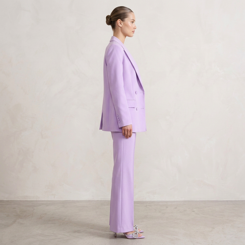 Corset Top Women 3 Piece Blazer Set Flared Trousers | Linnea