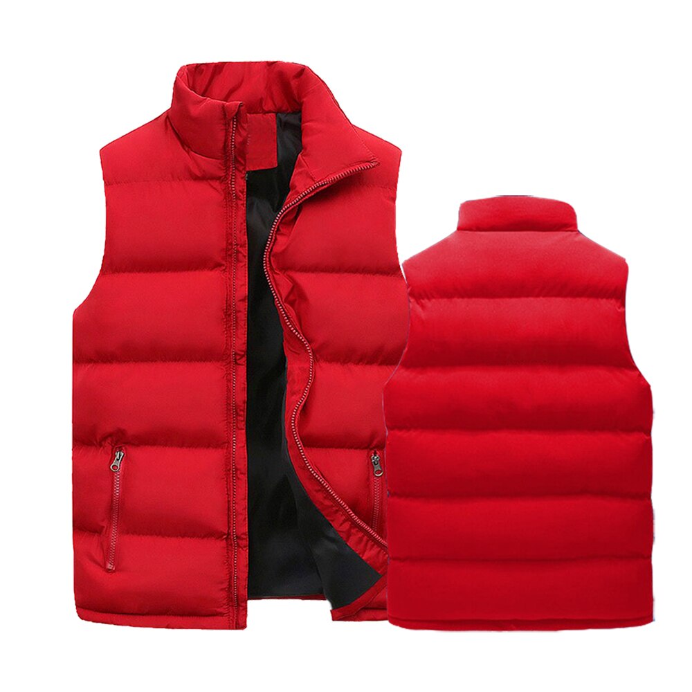 Men's quilted bodywarmer vest with front zip and zipped side pockets, insulated