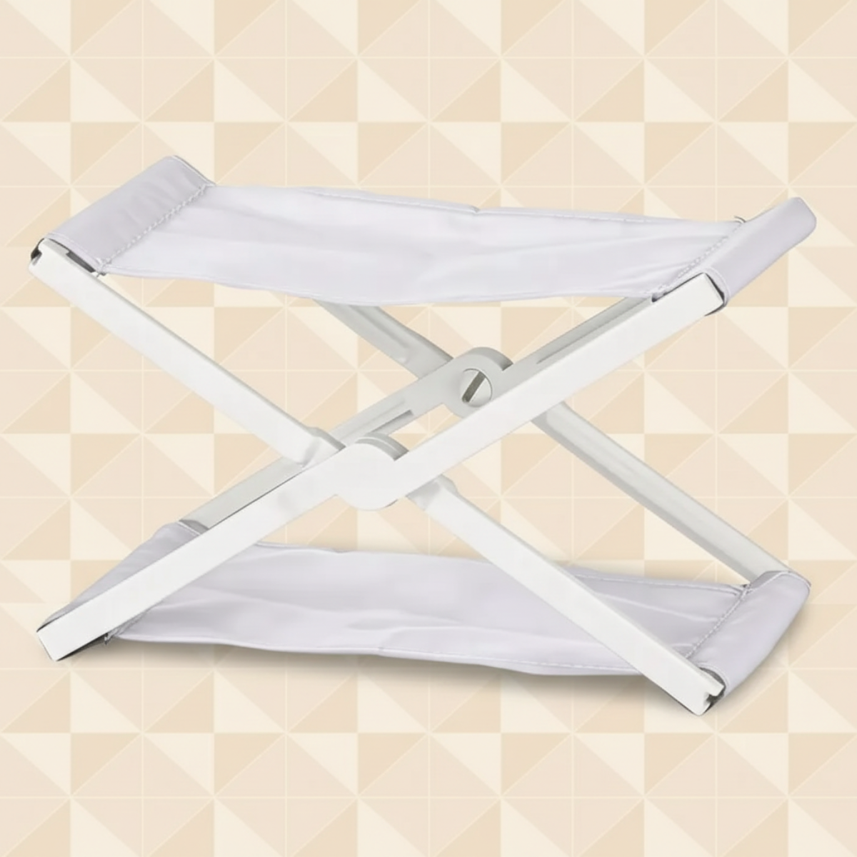 Portable foldable headrest for beach and park, lightweight with ergonomic neck support