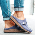 Women's orthopedic sandals with all-day cushioned support, available in multiple colors