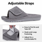 Arch Support Slippers Women Corduroy Velvet Lined Non Slip Winter