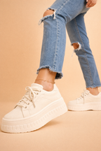 Women's platform sneakers with all-day comfort, available in 6 colours