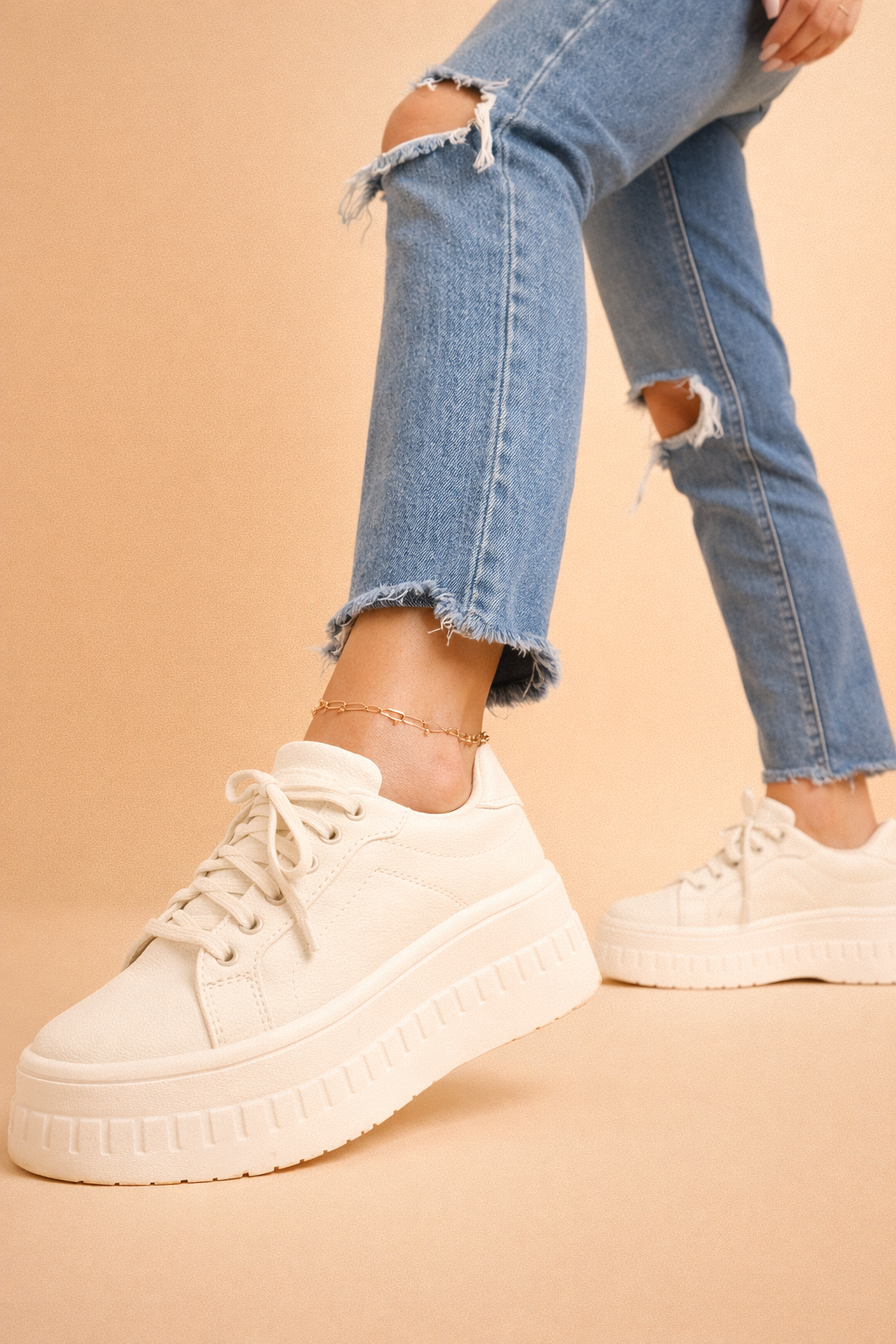 Women's platform sneakers with all-day comfort, available in 6 colours