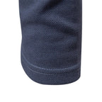 Men polo shirt classic fit available in blue beige green and dark grey